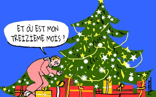 démission ou licenciement : droit au 13ème mois