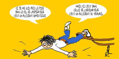 Accident du travail : le salarié en télétravail beaucoup moins protégé. Pourquoi ?