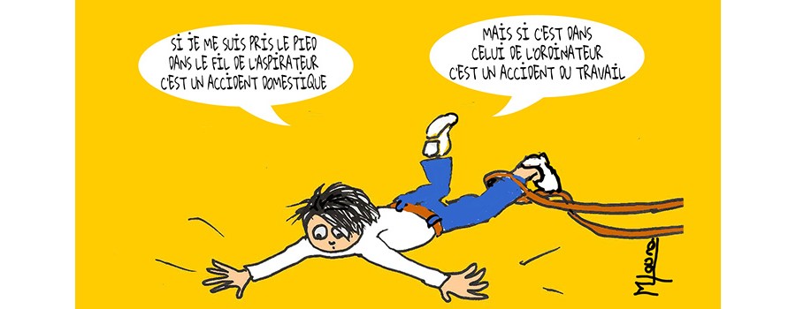 Accident du travail : le salarié en télétravail beaucoup moins protégé. Pourquoi ? Accident du travail : le salarié en télétravail beaucoup moins protégé. Pourquoi ?