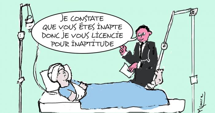 Le salarié malade peut-il être déclaré inapte et donc licencié pour inaptitude ?
