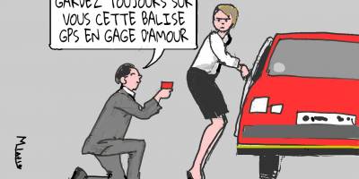 Poser une balise GPS sur le véhicule de son « ex » n’est pas une faute professionnelle 