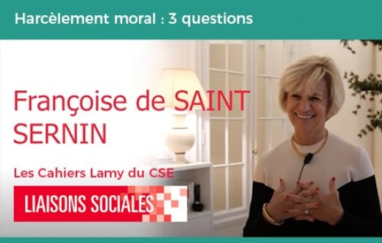 Harcèlement moral : 