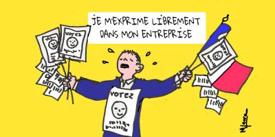 Liberté d’expression : peut-on parler des élections présidentielles dans son entreprise ? 