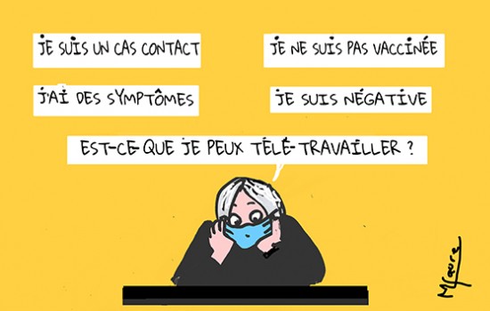 Omicron en entreprise : quelles règles doit observer le salarié ?