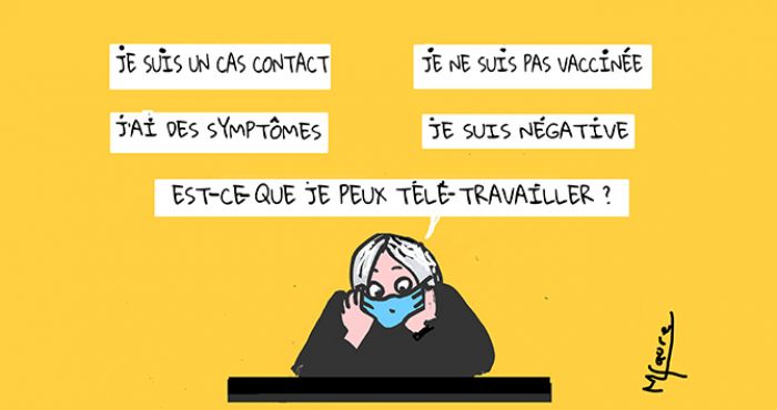 Omicron en entreprise : quelles règles doit observer le salarié ?
