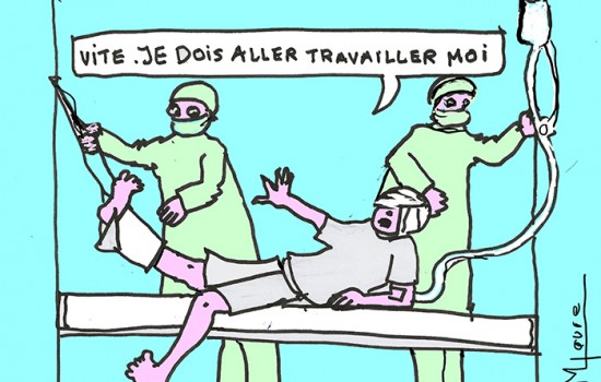 Rester au bureau en cas de maladie : une pratique française néfaste !