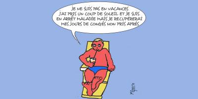Malade en vacances : le report des congés payés désormais possible