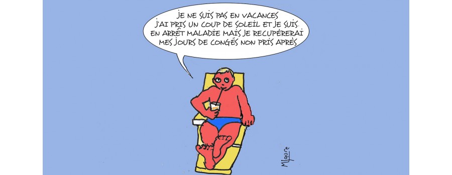 Malade en vacances : le report des congés payés désormais possible Malade en vacances : le report des congés payés désormais possible