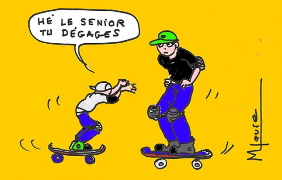 On est toujours le senior de quelqu’un !