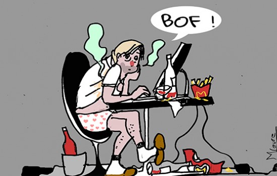 Télétravail : une étude relève les mauvaises habitudes des français 