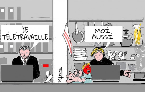 Le télétravail, miroir des inégalités hommes-femmes ?