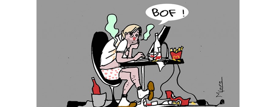 Télétravail : une étude relève les mauvaises habitudes des français Télétravail : une étude relève les mauvaises habitudes des français