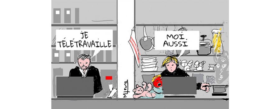 Le télétravail, miroir des inégalités hommes-femmes ? Le télétravail, miroir des inégalités hommes-femmes ?