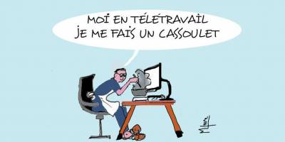 Repas à la maison en télétravail : droit aux titres-restaurant ?