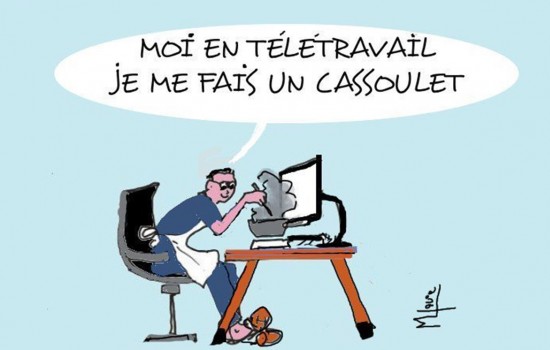 Repas à la maison en télétravail : droit aux titres-restaurant ?
