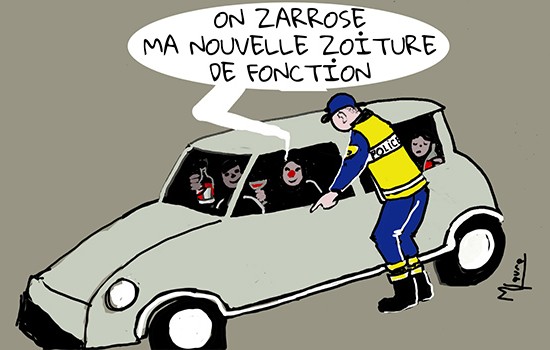 Excès de vitesse avec un véhicule de fonction : peut-on être licencié ?